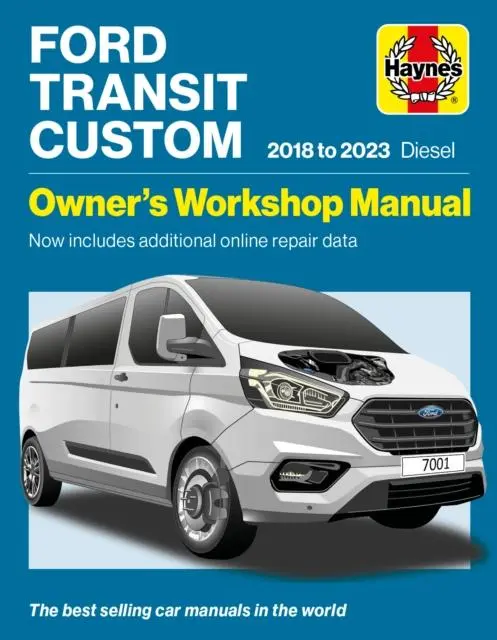 Cover: 9781785218682 | Ford Transit Tourneo Custom 2018-2023 Diesel | Haynes Publishing