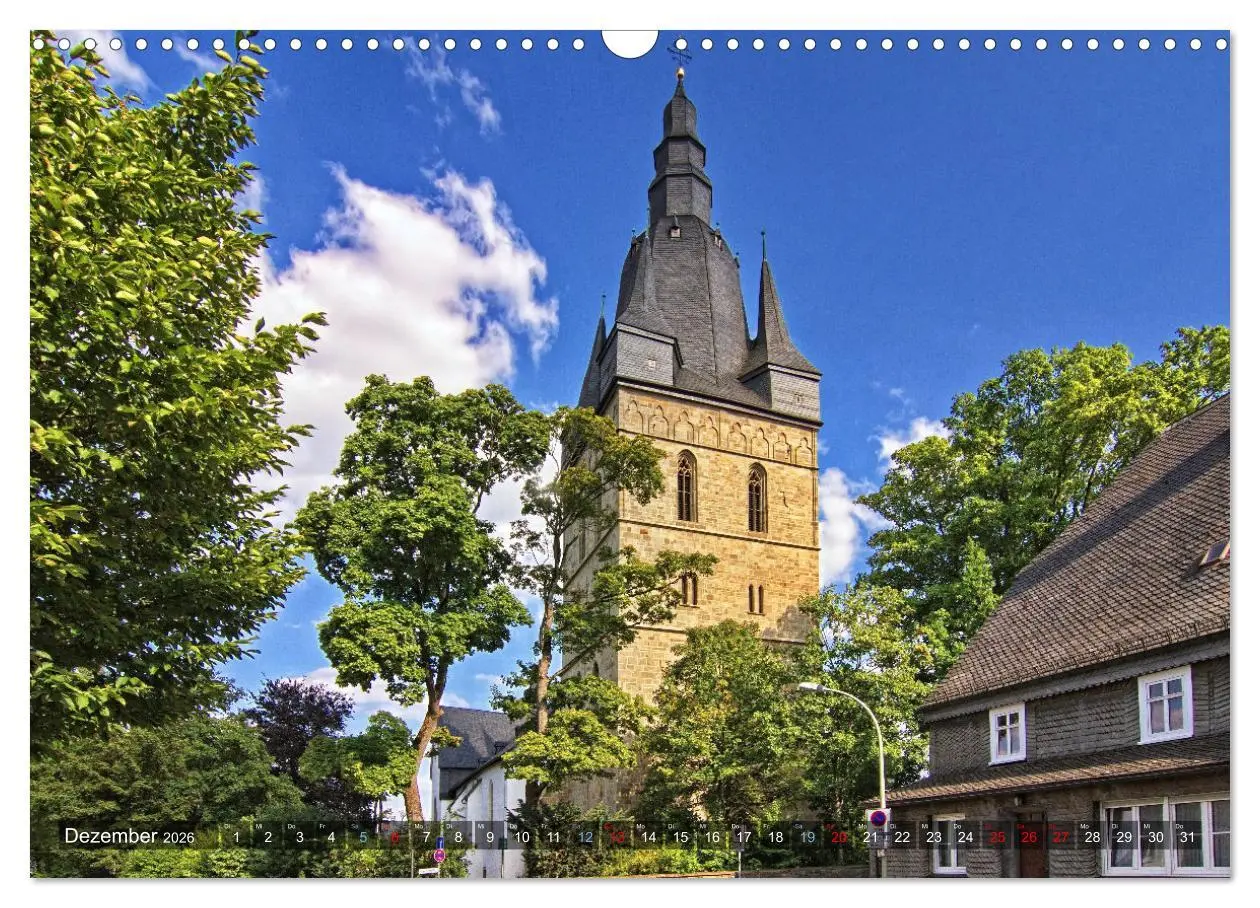 Bild: 9783457568682 | Stadtansichten Brilon (Wandkalender 2026 DIN A3 quer), CALVENDO...