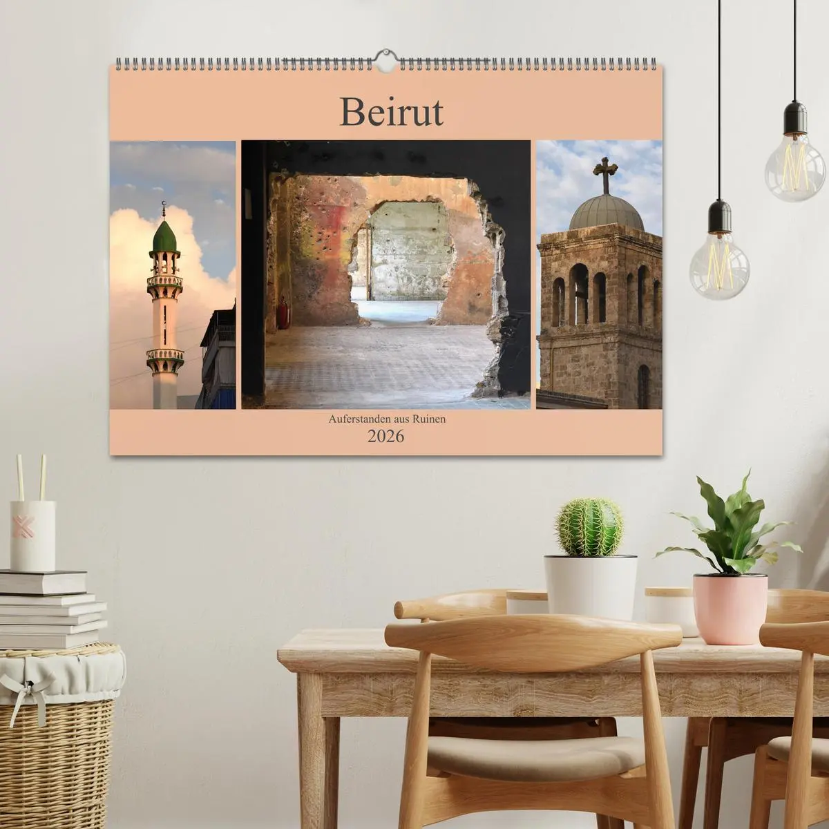 Bild: 9783457708682 | Beirut - auferstanden aus Ruinen (Wandkalender 2026 DIN A2 quer),...