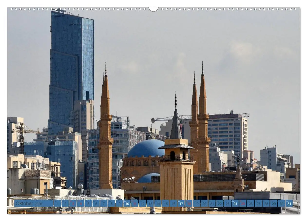 Bild: 9783457708682 | Beirut - auferstanden aus Ruinen (Wandkalender 2026 DIN A2 quer),...