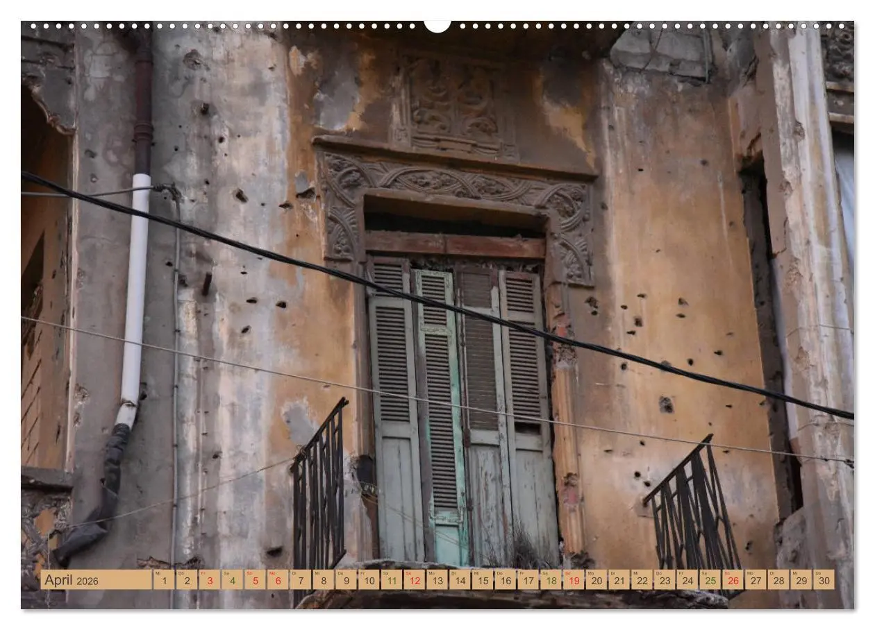 Bild: 9783457708682 | Beirut - auferstanden aus Ruinen (Wandkalender 2026 DIN A2 quer),...