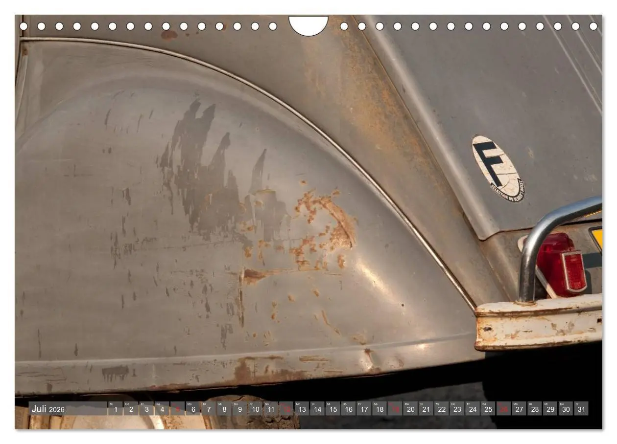 Bild: 9783516038682 | Citroën 2CV Alte Liebe rostet nicht (Wandkalender 2026 DIN A4...