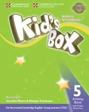 Cover: 9781316628782 | Kid's Box Level 5 Activity Book with Online Resources British English