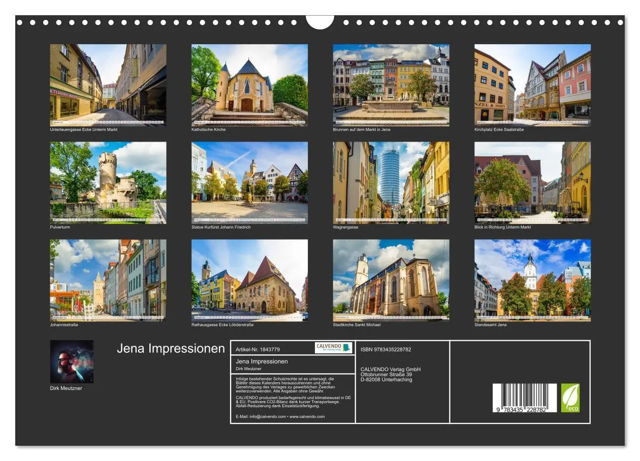 Bild: 9783435228782 | Jena Impressionen (Wandkalender 2025 DIN A3 quer), CALVENDO...