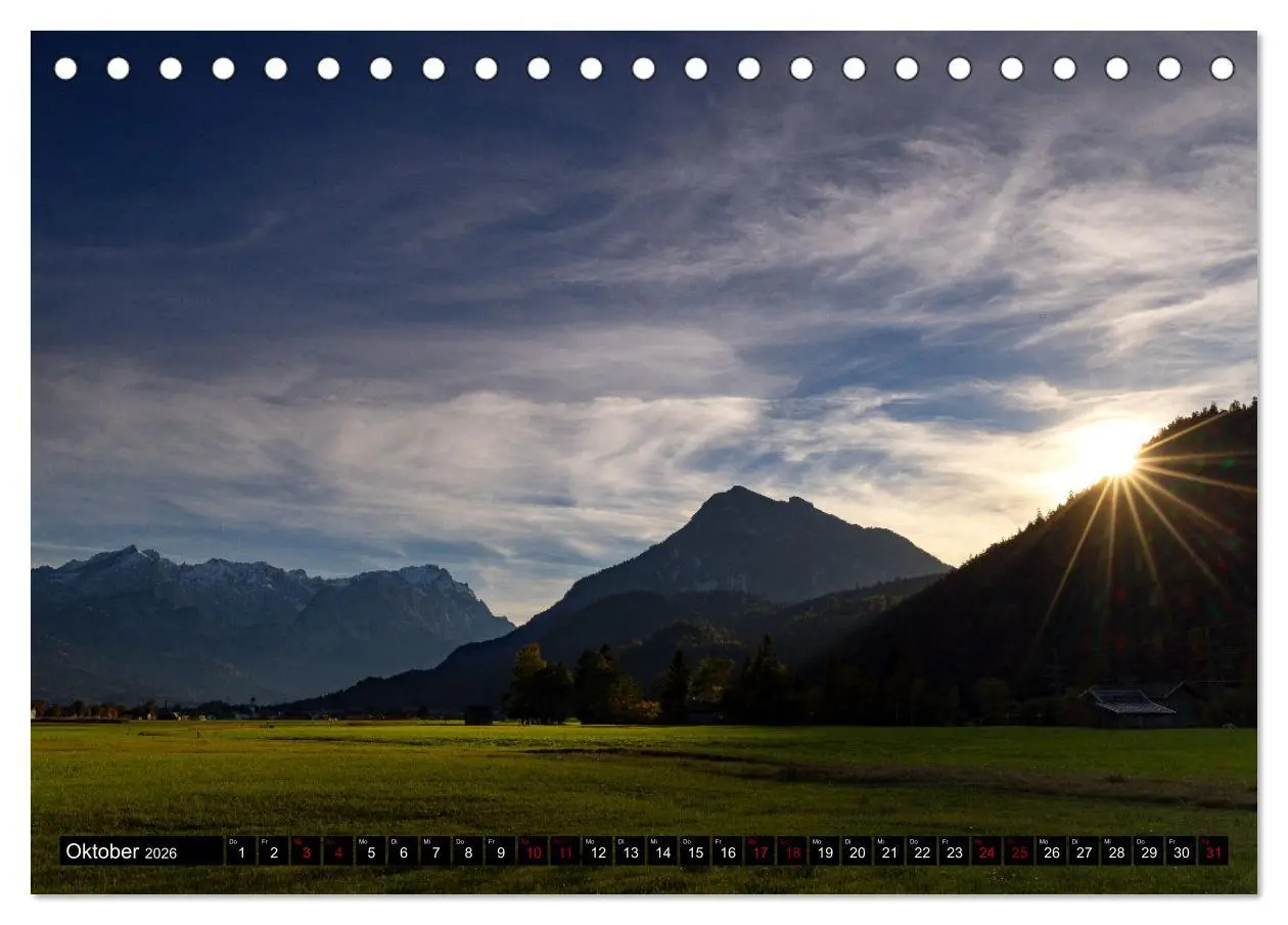 Bild: 9783457488782 | Werdenfelser Land (Tischkalender 2026 DIN A5 quer), CALVENDO...