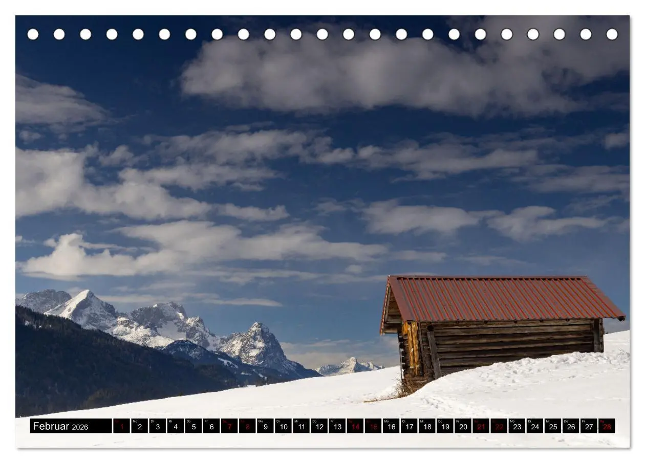Bild: 9783457488782 | Werdenfelser Land (Tischkalender 2026 DIN A5 quer), CALVENDO...