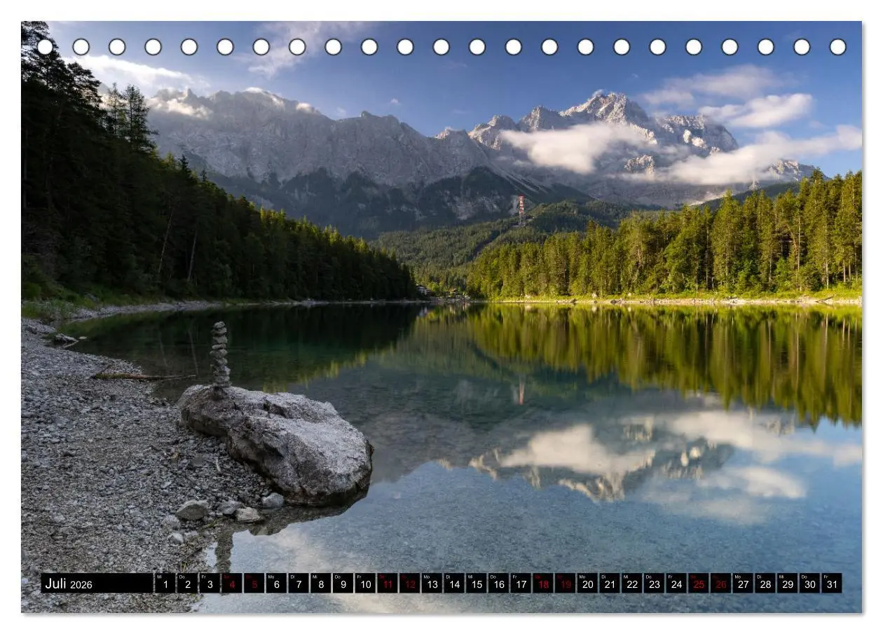 Bild: 9783457488782 | Werdenfelser Land (Tischkalender 2026 DIN A5 quer), CALVENDO...