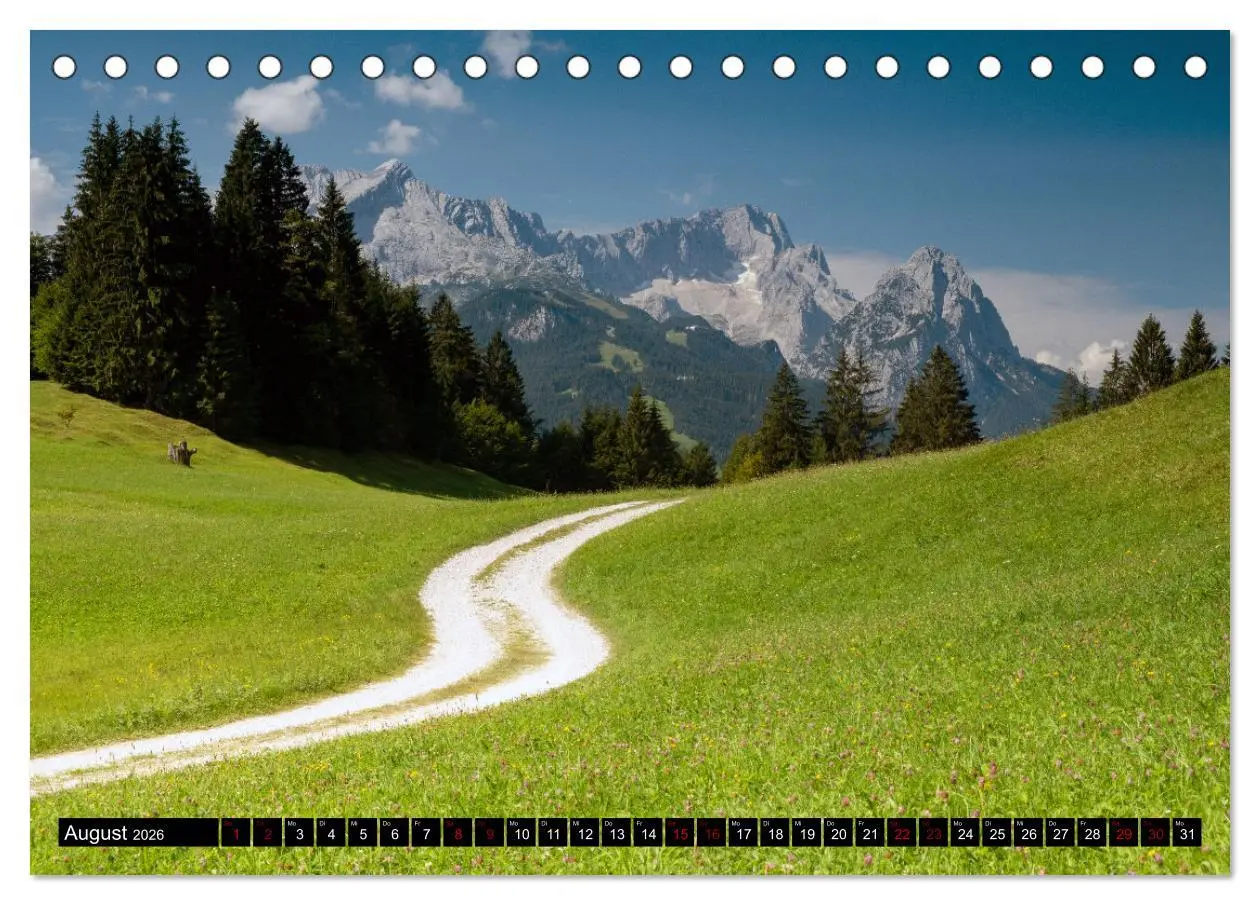 Bild: 9783457488782 | Werdenfelser Land (Tischkalender 2026 DIN A5 quer), CALVENDO...
