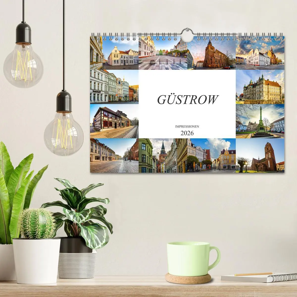 Bild: 9783457798782 | Güstrow Impressionen (Wandkalender 2026 DIN A4 quer), CALVENDO...