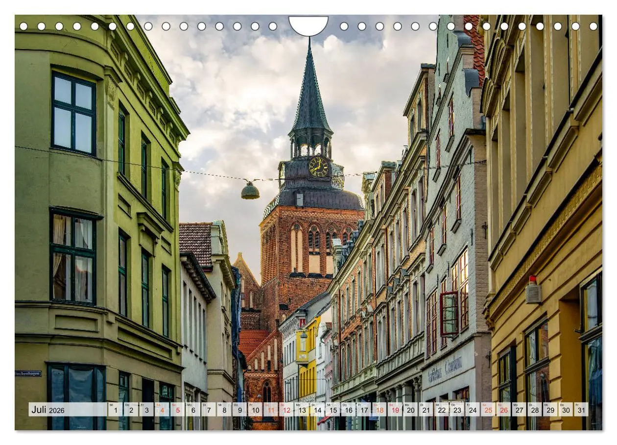 Bild: 9783457798782 | Güstrow Impressionen (Wandkalender 2026 DIN A4 quer), CALVENDO...