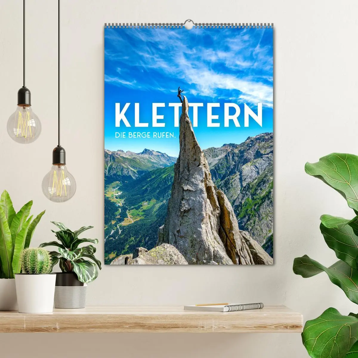 Bild: 9783516338782 | Klettern - Die Berge rufen. (Wandkalender 2026 DIN A2 hoch),...