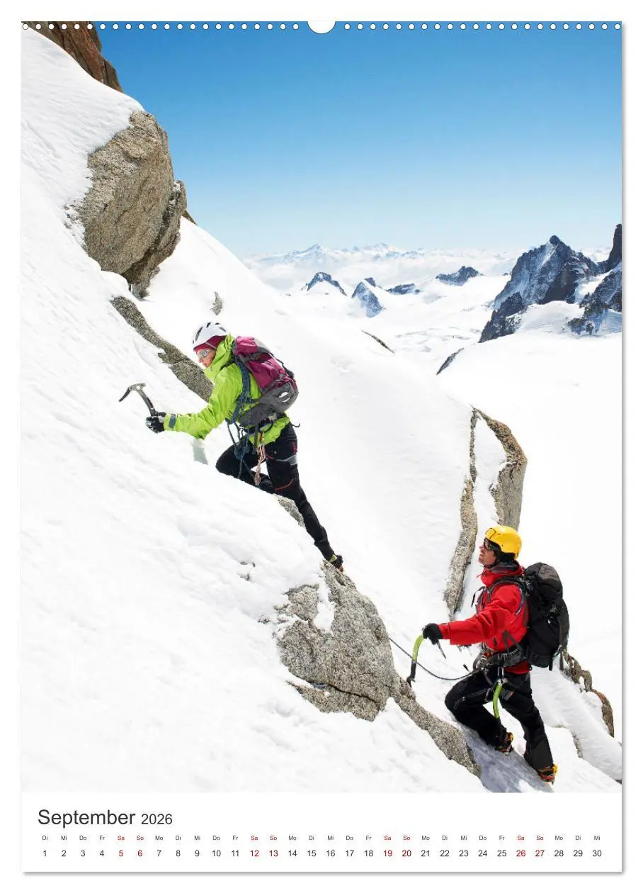 Bild: 9783516338782 | Klettern - Die Berge rufen. (Wandkalender 2026 DIN A2 hoch),...