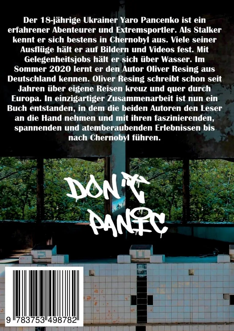 Rückseite: 9783753498782 | Don't Panic Project Chernobyl | Yaro Pancenko (u. a.) | Taschenbuch