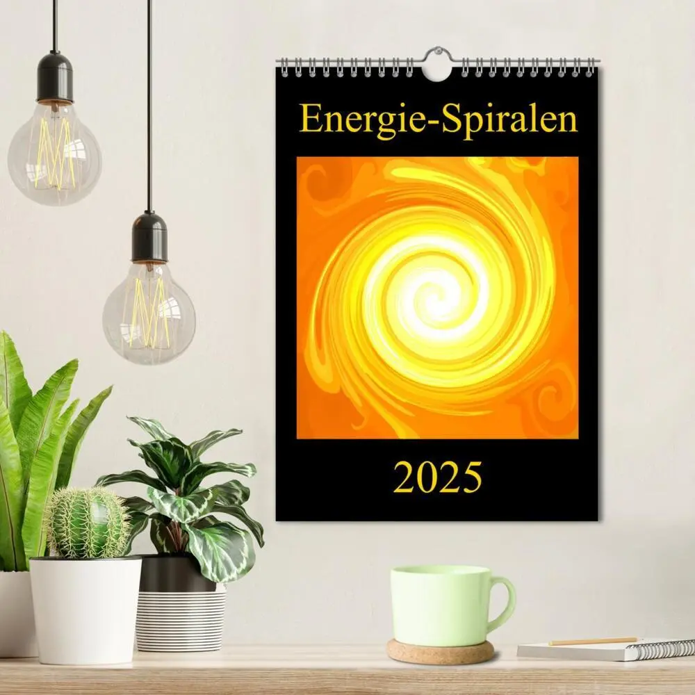 Bild: 9783457168882 | Energie-Spiralen 2025 (Wandkalender 2025 DIN A4 hoch), CALVENDO...