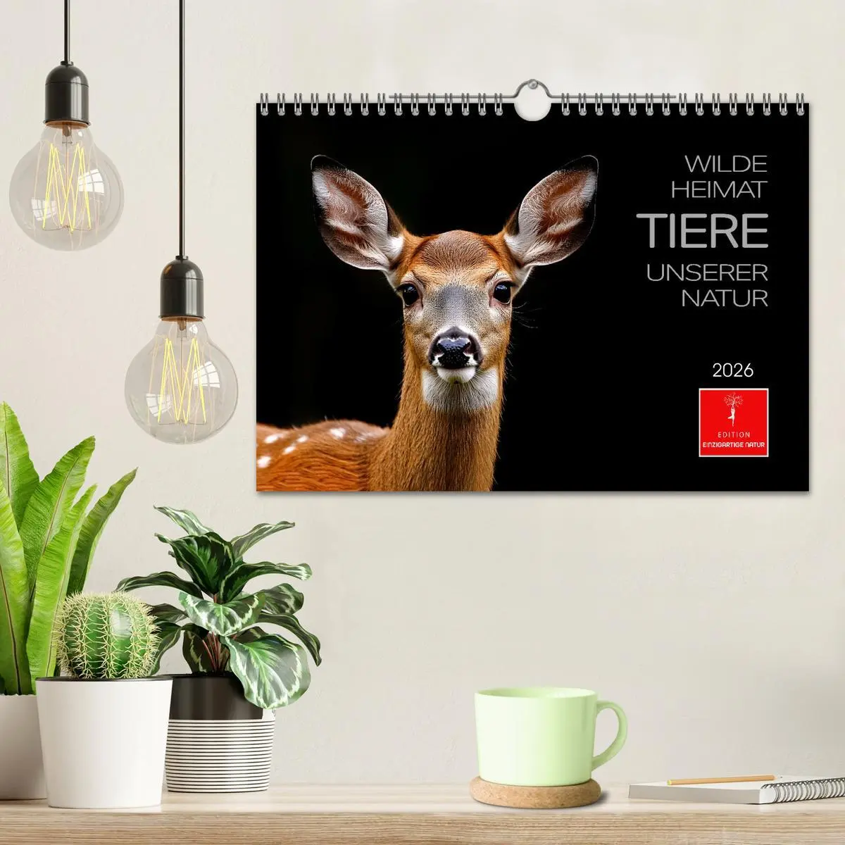 Bild: 9783457308882 | Wilde Heimat - Tiere unserer Natur (Wandkalender 2026 DIN A4 quer),...