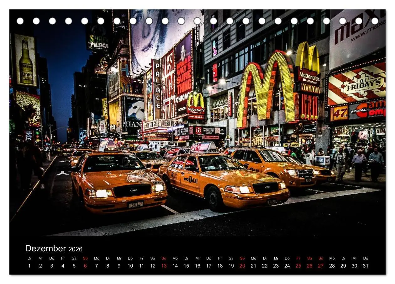 Bild: 9783516188882 | New York feeling (Tischkalender 2026 DIN A5 quer), CALVENDO...