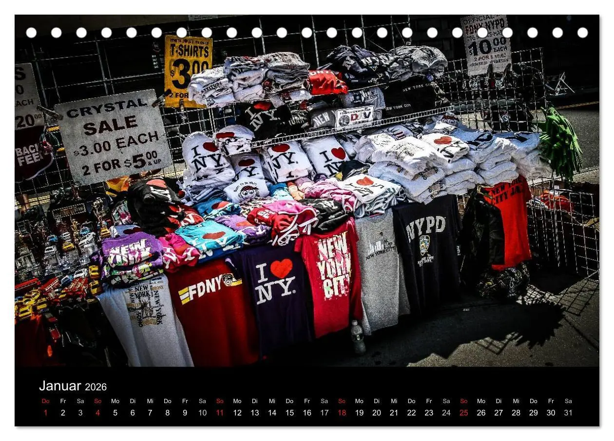 Bild: 9783516188882 | New York feeling (Tischkalender 2026 DIN A5 quer), CALVENDO...