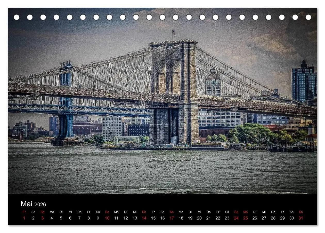 Bild: 9783516188882 | New York feeling (Tischkalender 2026 DIN A5 quer), CALVENDO...