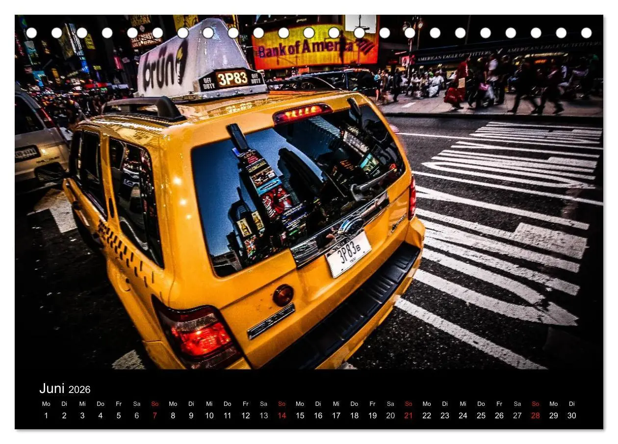 Bild: 9783516188882 | New York feeling (Tischkalender 2026 DIN A5 quer), CALVENDO...