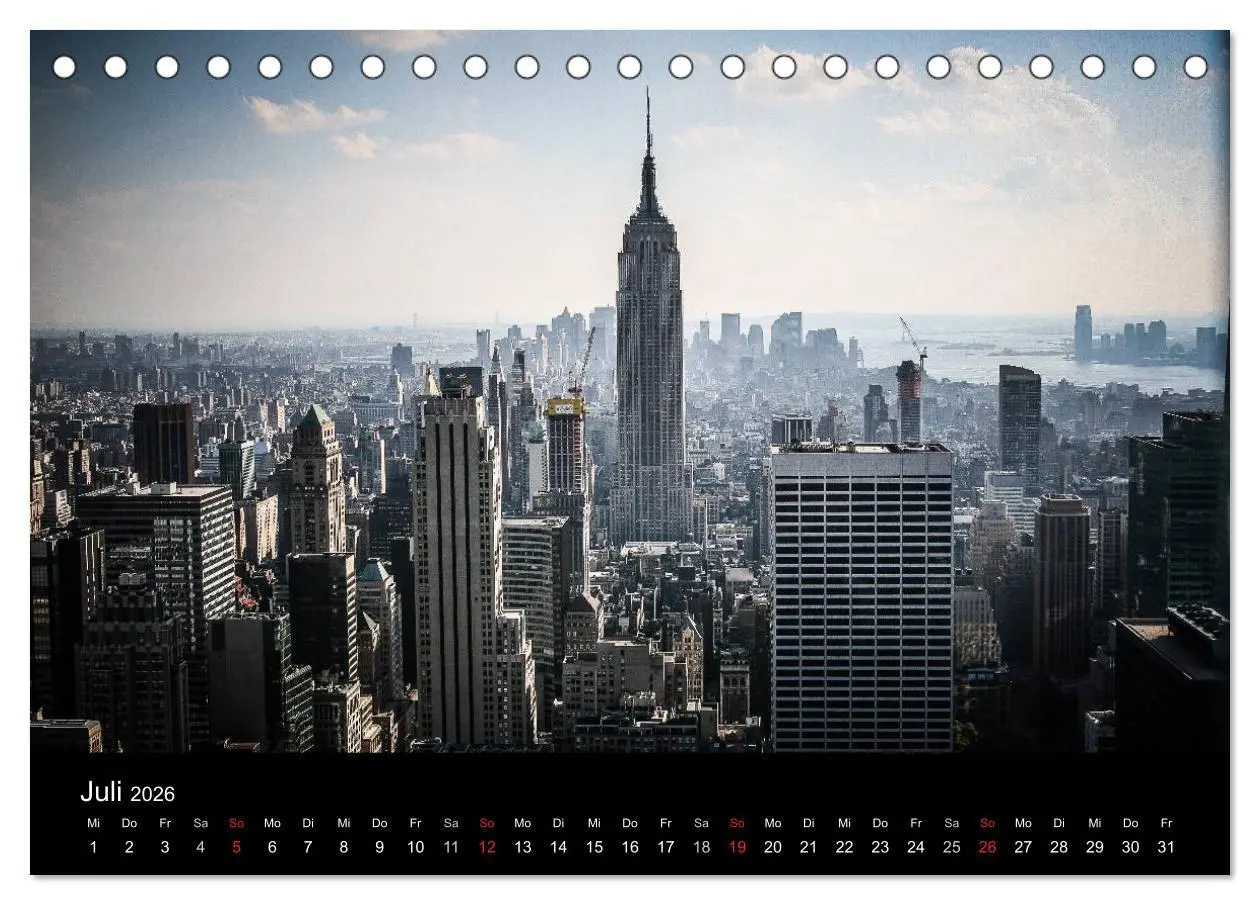 Bild: 9783516188882 | New York feeling (Tischkalender 2026 DIN A5 quer), CALVENDO...