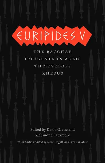 Cover: 9780226308982 | Euripides V | Bacchae/Iphigenia in Aulis/The Cyclops/Rhesus | Buch