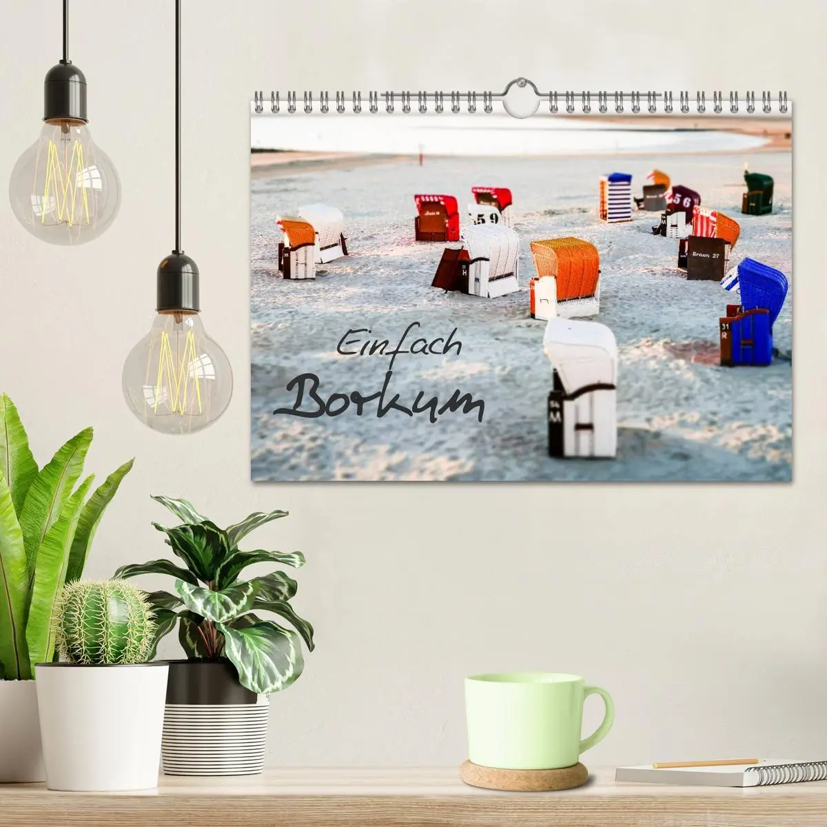 Bild: 9783516008982 | Einfach Borkum (Wandkalender 2026 DIN A4 quer), CALVENDO...