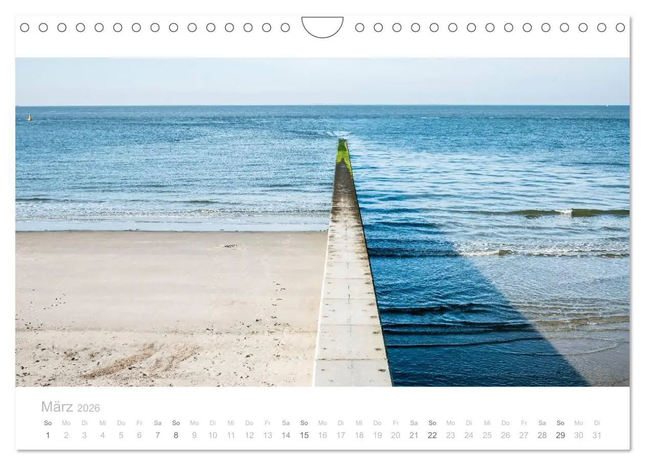Bild: 9783516008982 | Einfach Borkum (Wandkalender 2026 DIN A4 quer), CALVENDO...