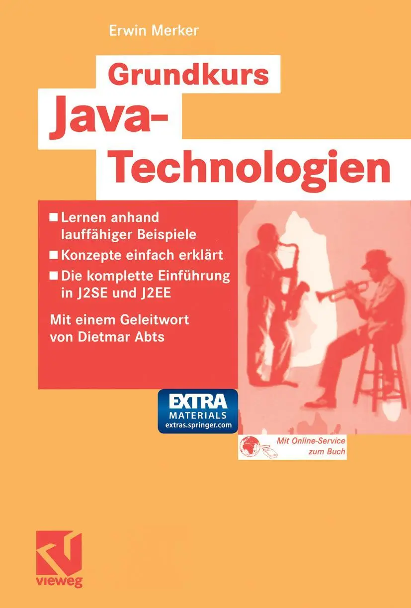 Cover: 9783528058982 | Grundkurs Java-Technologien | Erwin Merker | Taschenbuch | xii | 2004