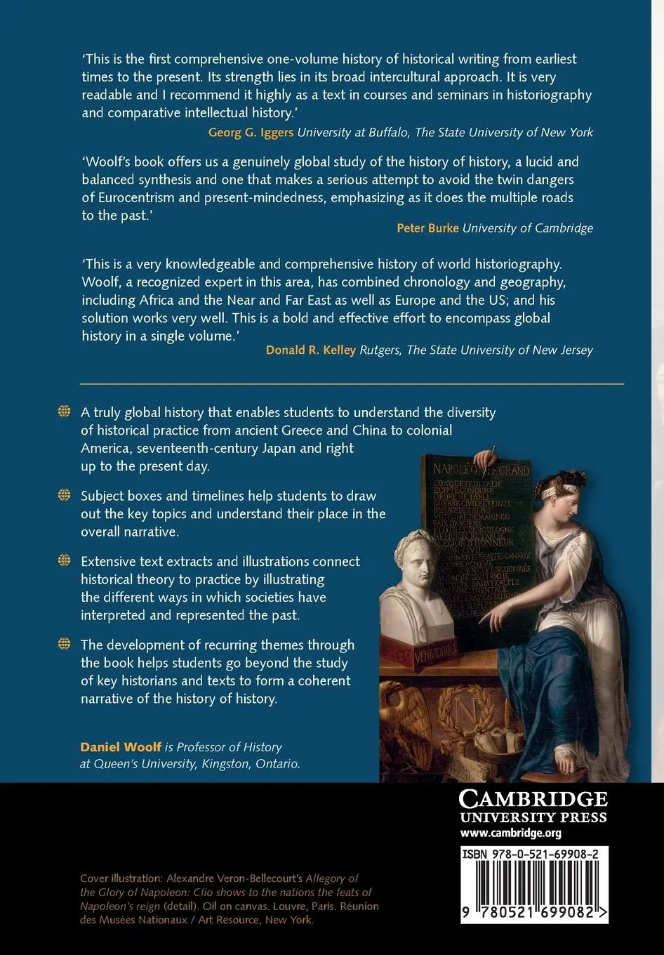 Rückseite: 9780521699082 | A Global History of History | Daniel Woolf | Taschenbuch | Englisch