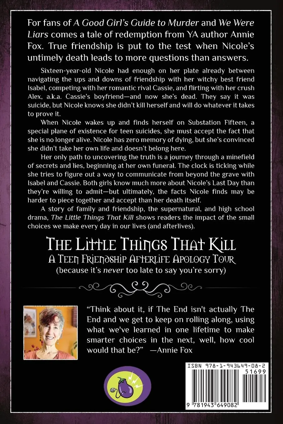Rückseite: 9781943649082 | The Little Things That Kill | A Teen Friendship Afterlife Apology Tour