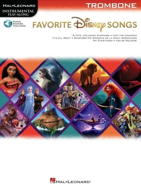 Cover: 840126989182 | Favorite Disney Songs: Instrumental Play-Along for Trombone | Buch