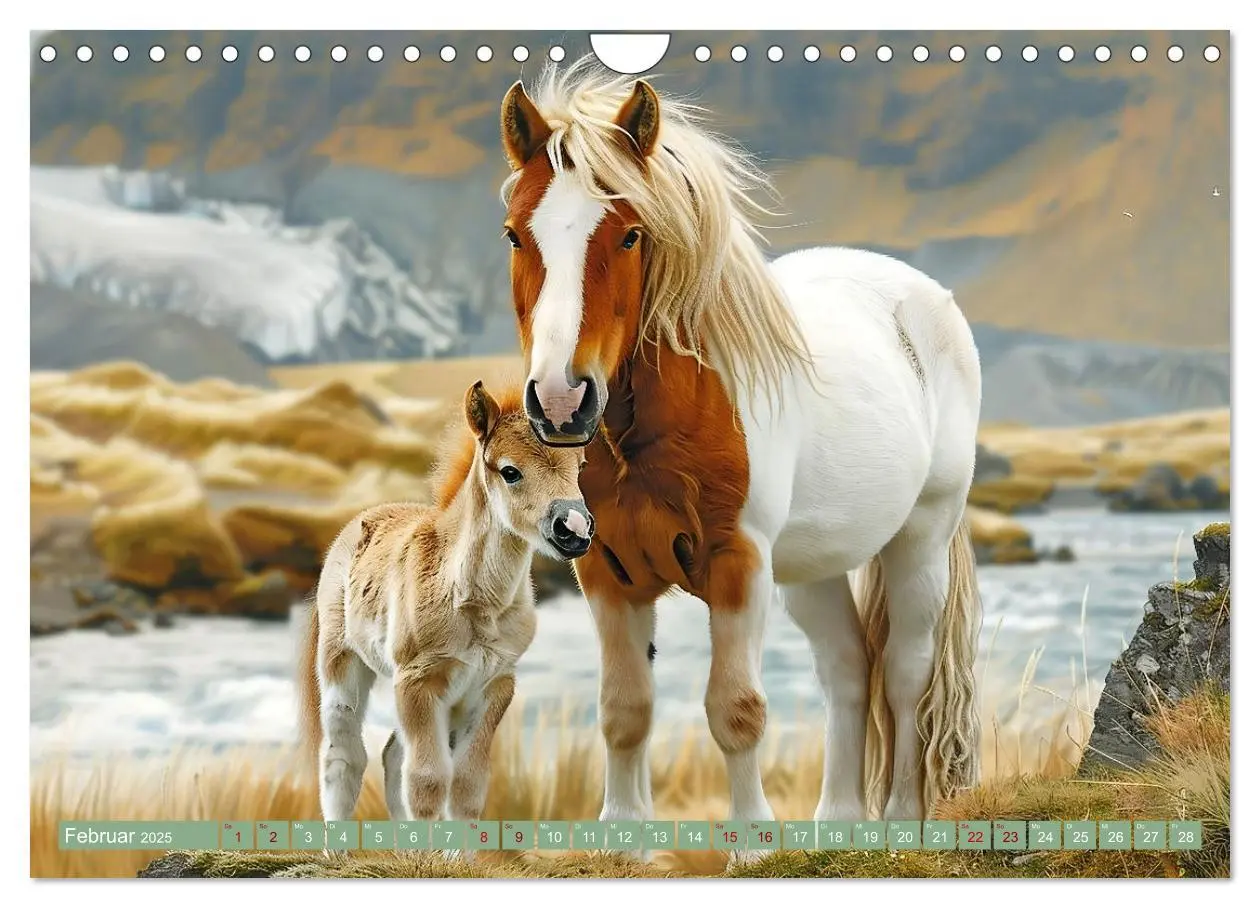 Bild: 9783383789182 | Tierkinder des Nordens (Wandkalender 2025 DIN A4 quer), CALVENDO...