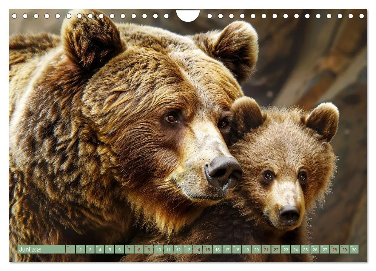 Bild: 9783383789182 | Tierkinder des Nordens (Wandkalender 2025 DIN A4 quer), CALVENDO...