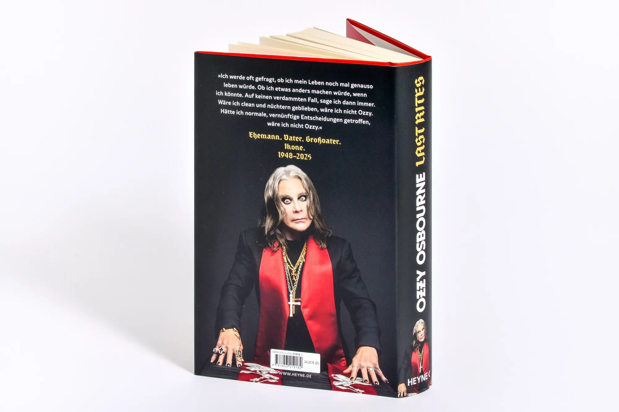 Bild: 9783453219182 | Last Rites | Ozzy Osbourne | Buch | 352 S. | Deutsch | 2025 | Heyne