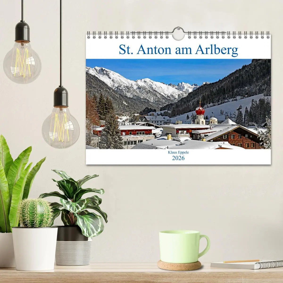 Bild: 9783457729182 | St. Anton am Arlberg (Wandkalender 2026 DIN A4 quer), CALVENDO...