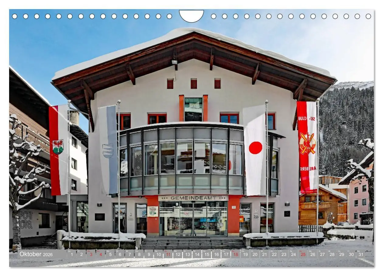 Bild: 9783457729182 | St. Anton am Arlberg (Wandkalender 2026 DIN A4 quer), CALVENDO...