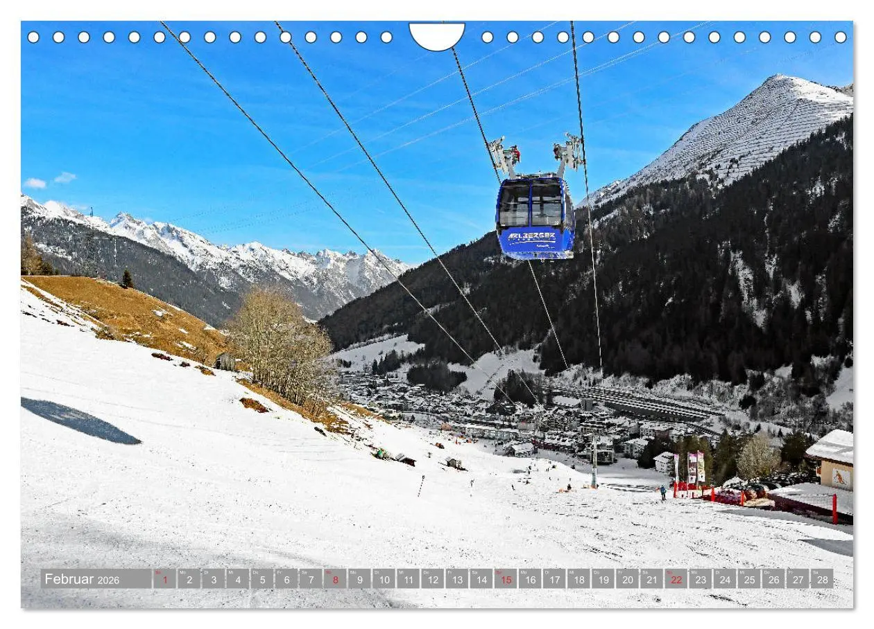Bild: 9783457729182 | St. Anton am Arlberg (Wandkalender 2026 DIN A4 quer), CALVENDO...