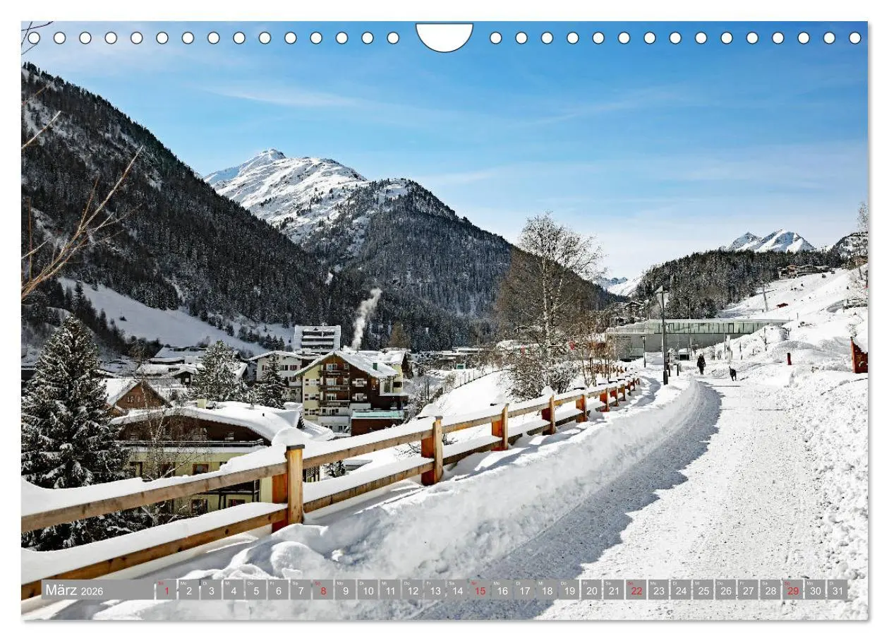 Bild: 9783457729182 | St. Anton am Arlberg (Wandkalender 2026 DIN A4 quer), CALVENDO...