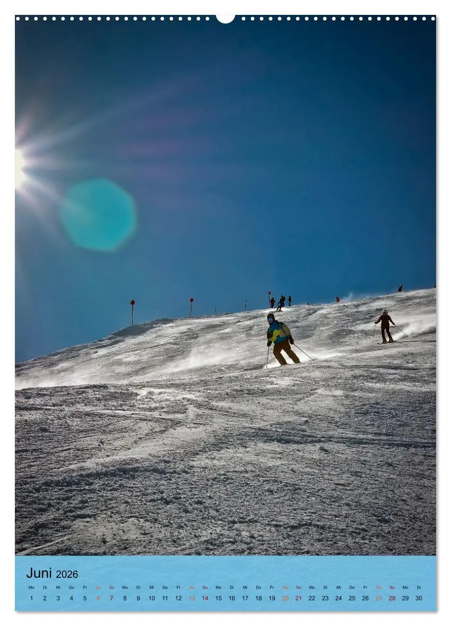 Bild: 9783516369182 | Endlich wieder Skifahren (Wandkalender 2026 DIN A2 hoch), CALVENDO...