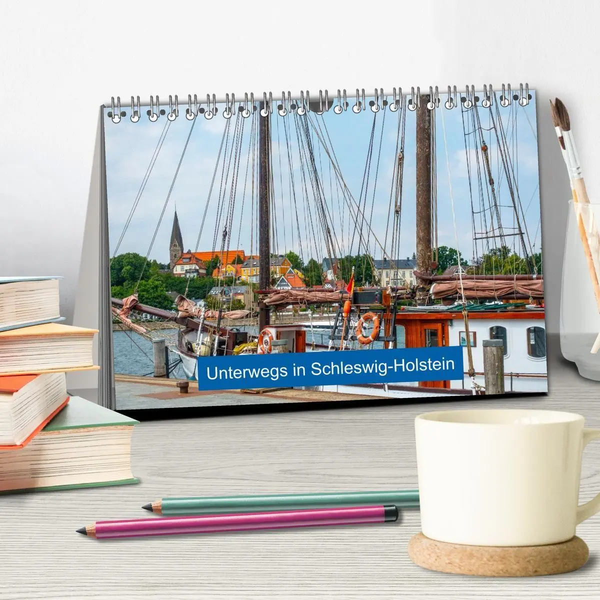 Bild: 9783516819182 | Unterwegs in Schleswig-Holstein (Tischkalender 2027 DIN A5 quer),...
