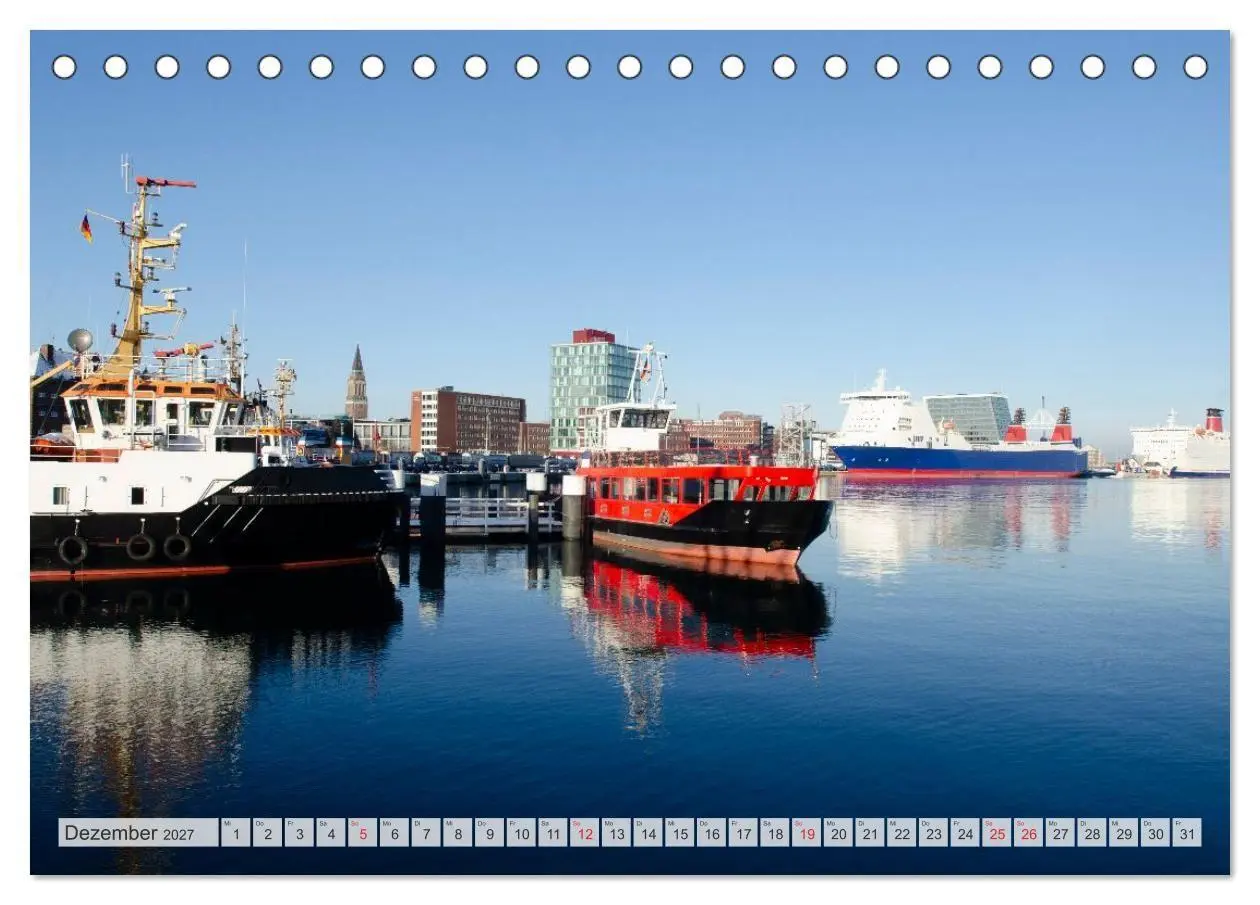Bild: 9783516819182 | Unterwegs in Schleswig-Holstein (Tischkalender 2027 DIN A5 quer),...