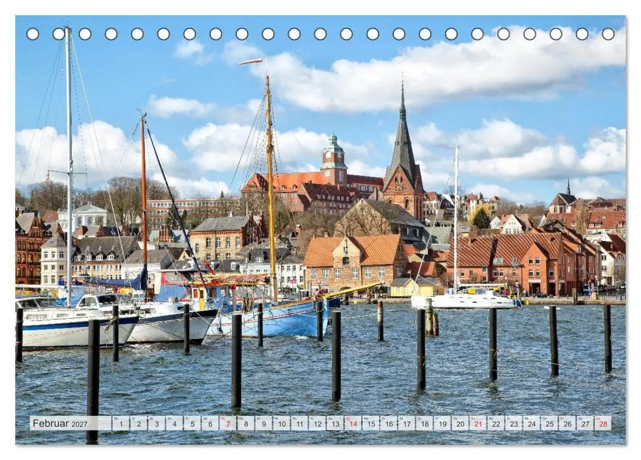 Bild: 9783516819182 | Unterwegs in Schleswig-Holstein (Tischkalender 2027 DIN A5 quer),...