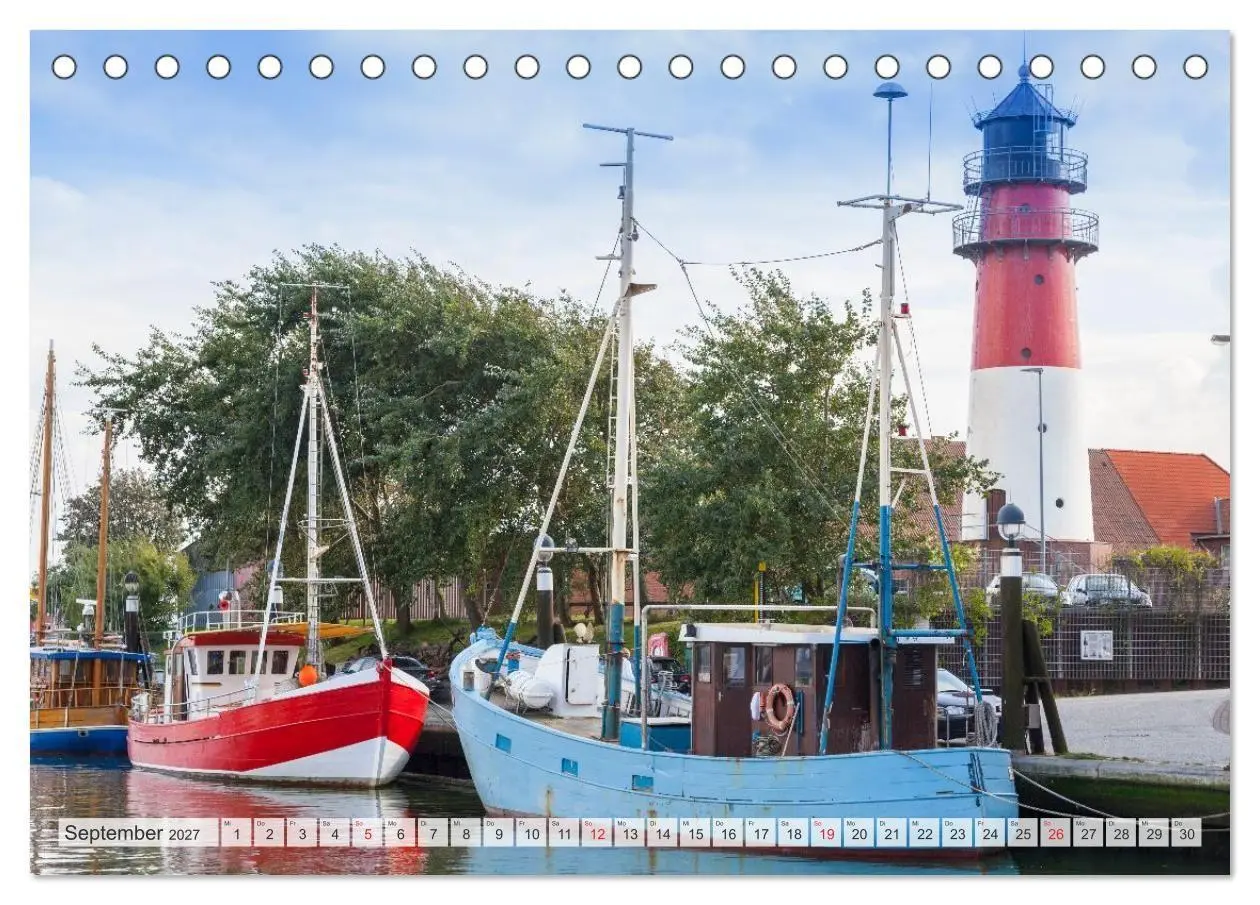 Bild: 9783516819182 | Unterwegs in Schleswig-Holstein (Tischkalender 2027 DIN A5 quer),...