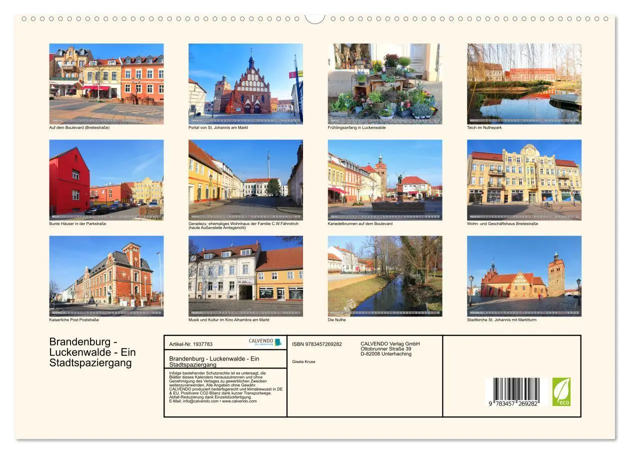 Bild: 9783457269282 | Brandenburg - Luckenwalde - Ein Stadtspaziergang (hochwertiger...