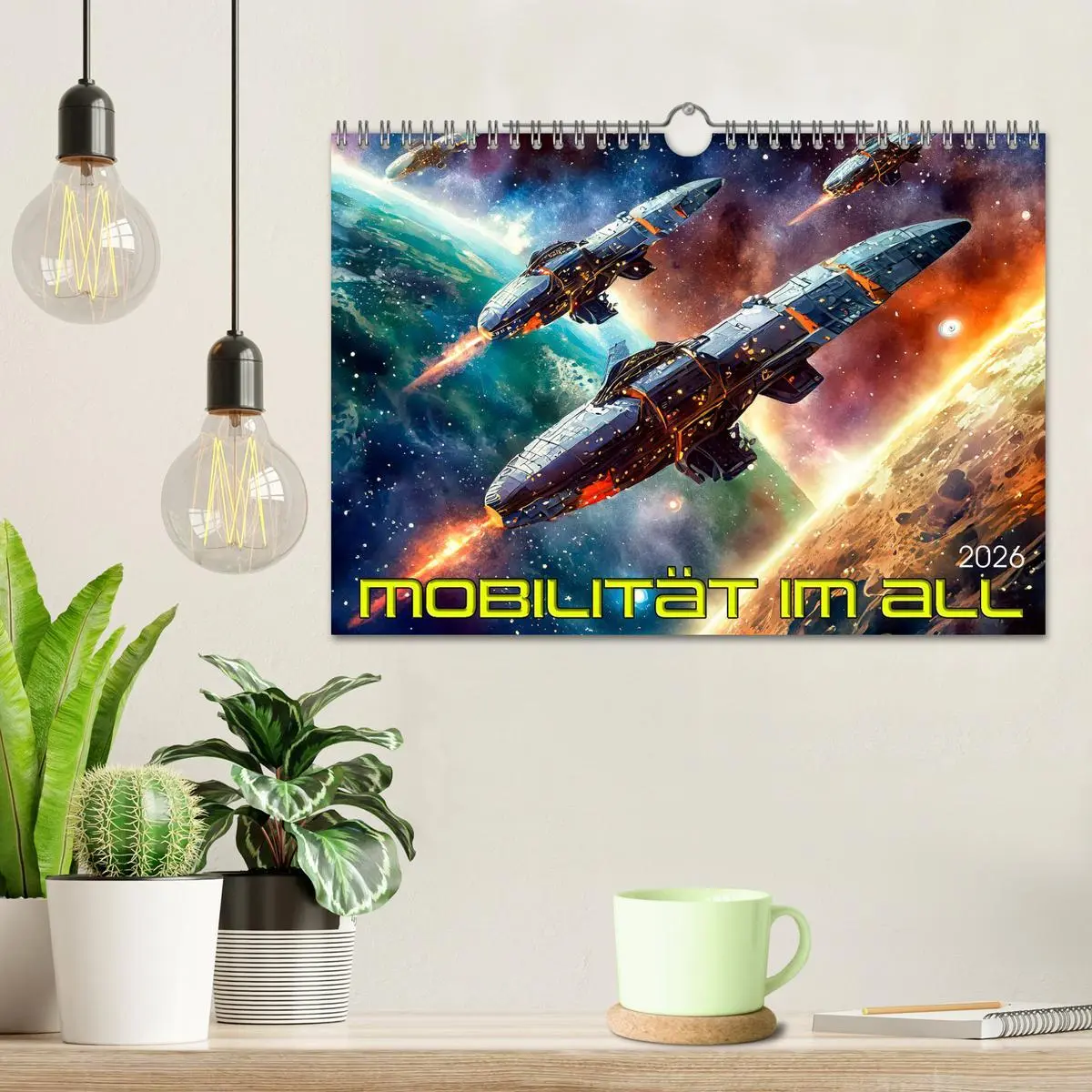 Bild: 9783457339282 | Mobilität im All (Wandkalender 2026 DIN A4 quer), CALVENDO...