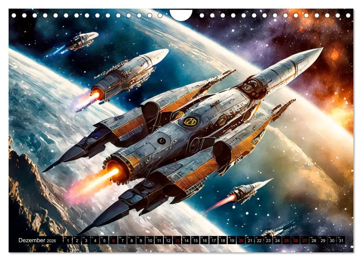 Bild: 9783457339282 | Mobilität im All (Wandkalender 2026 DIN A4 quer), CALVENDO...