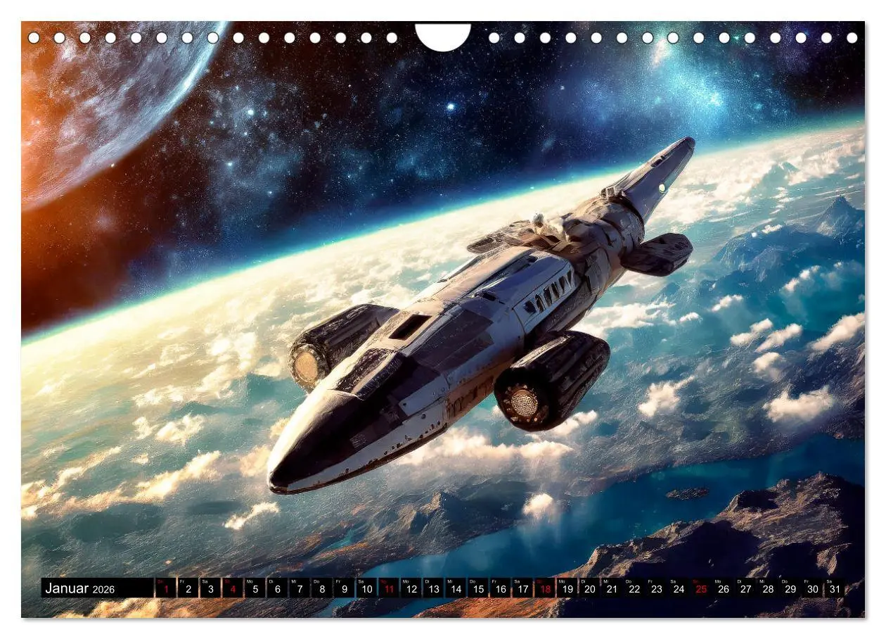 Bild: 9783457339282 | Mobilität im All (Wandkalender 2026 DIN A4 quer), CALVENDO...