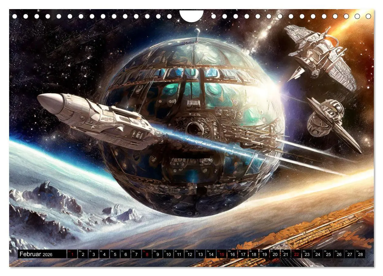 Bild: 9783457339282 | Mobilität im All (Wandkalender 2026 DIN A4 quer), CALVENDO...