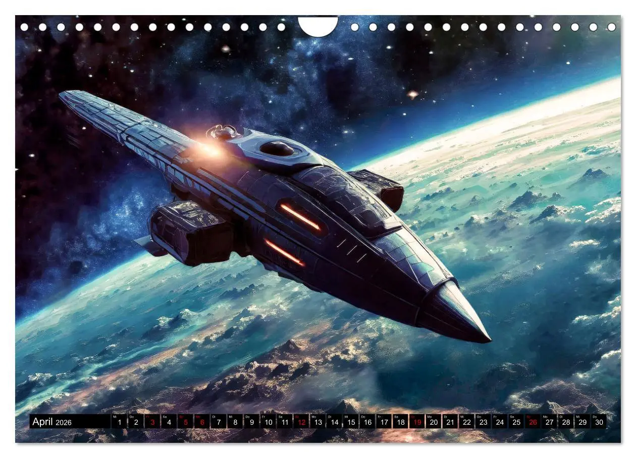 Bild: 9783457339282 | Mobilität im All (Wandkalender 2026 DIN A4 quer), CALVENDO...