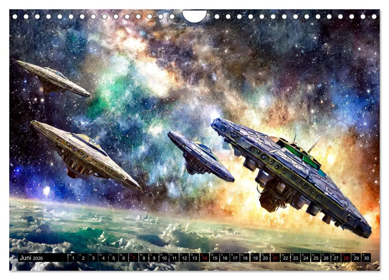 Bild: 9783457339282 | Mobilität im All (Wandkalender 2026 DIN A4 quer), CALVENDO...